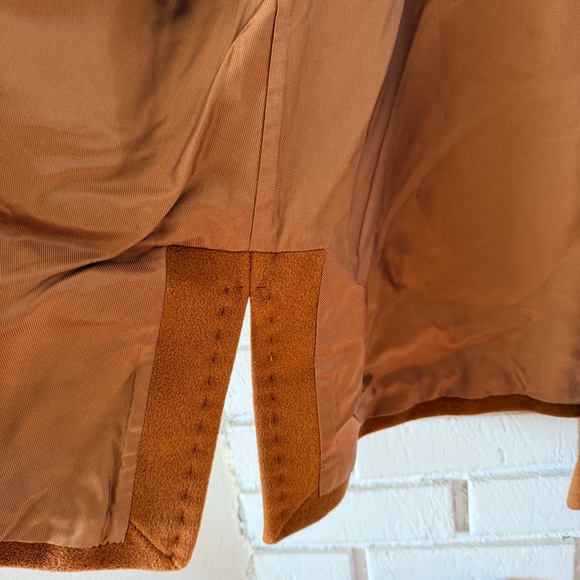 Talbots Brown Wool Angora Coat - Picture 10 of 12